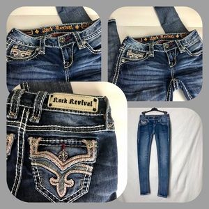 Rock Revival Manisa Sz 24 Skinny Stretch Jean